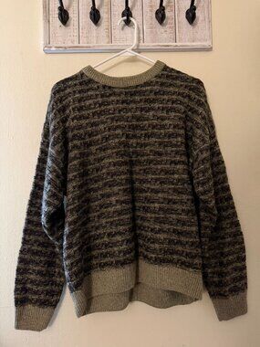 VINTAGE THRIFTED Mens Large Towncraft Knit Sweater